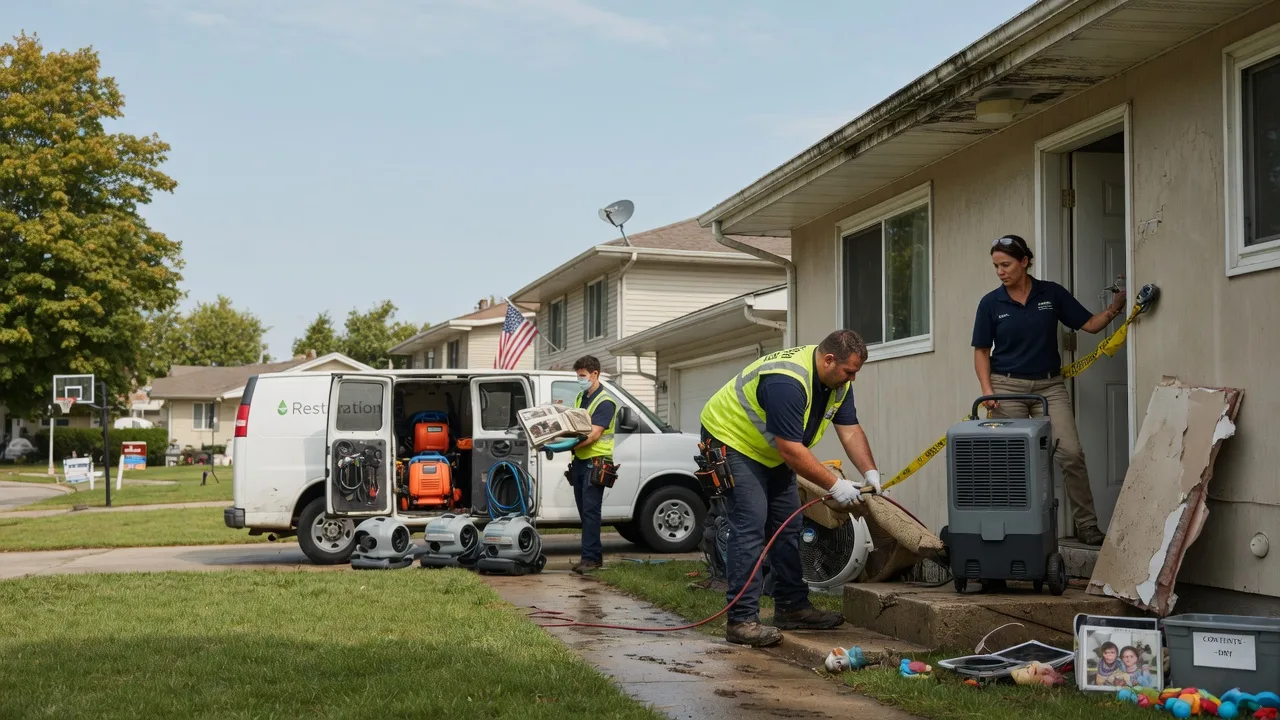 Water Damage Restoration in Hobart, OK near me